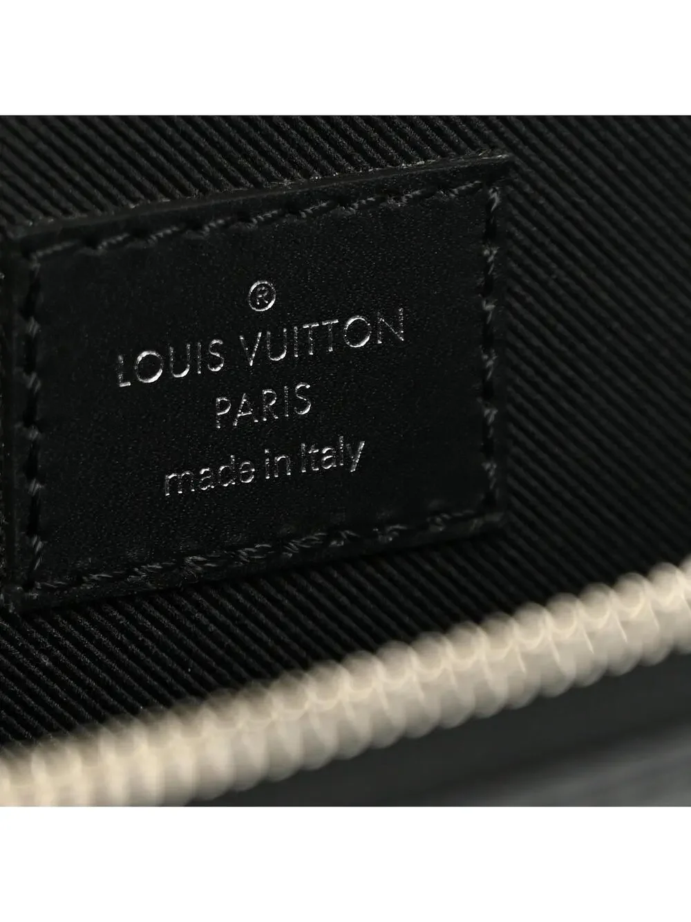 Louis Vuitton Epi Bumbag Black Yellow #321652L11B